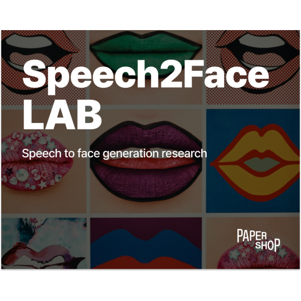 Speech2Face LAB